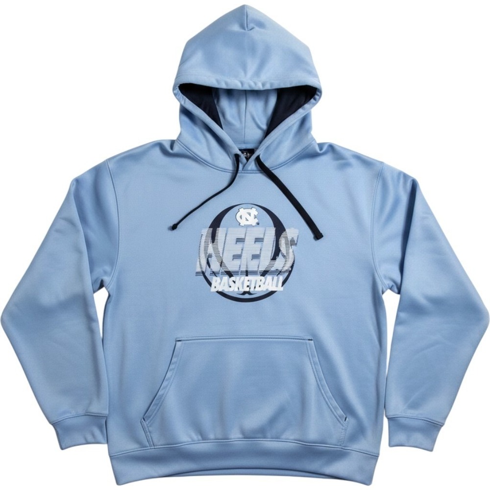 Section 101 Hoodie Mens XL Basketball North Carolina Tar Heels Blue Logo Good